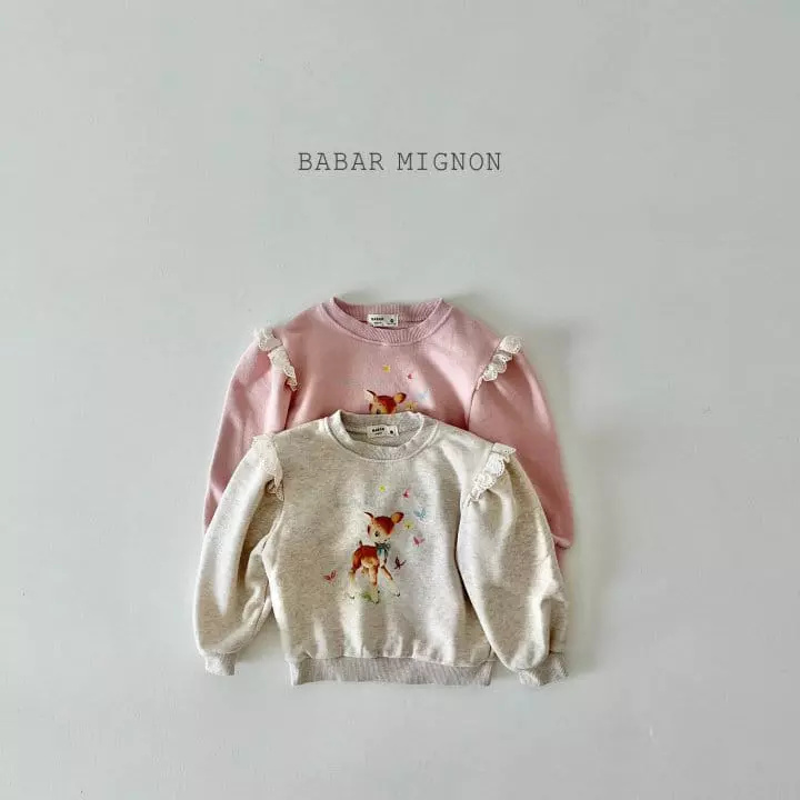 Babar Mignon - Korean Children Fashion - #childofig - Dear Lace Sweatshirt - 5