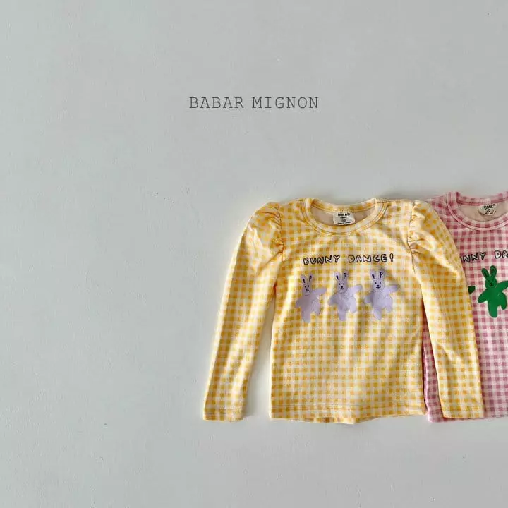Babar Mignon - Korean Children Fashion - #childofig - Rabbit Puff Tee - 3
