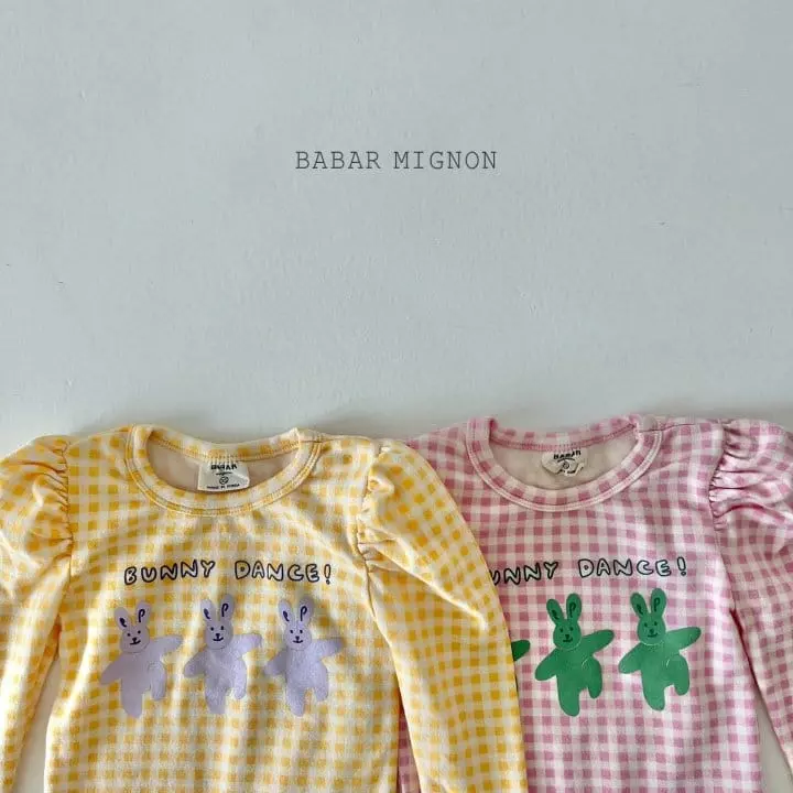 Babar Mignon - Korean Children Fashion - #childofig - Rabbit Puff Tee - 4