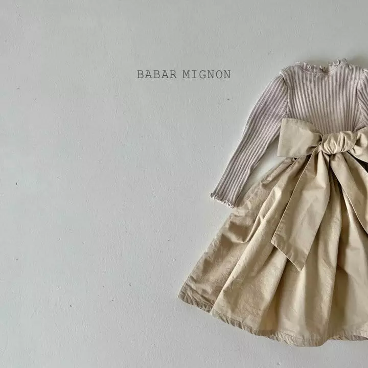 Babar Mignon - Korean Children Fashion - #childrensboutique - Merci One-piece - 12