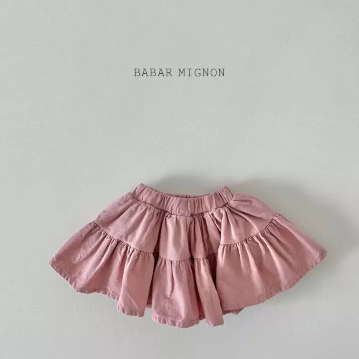 Babar Mignon - Korean Children Fashion - #childrensboutique - Fleece Cancan Skirt - 7