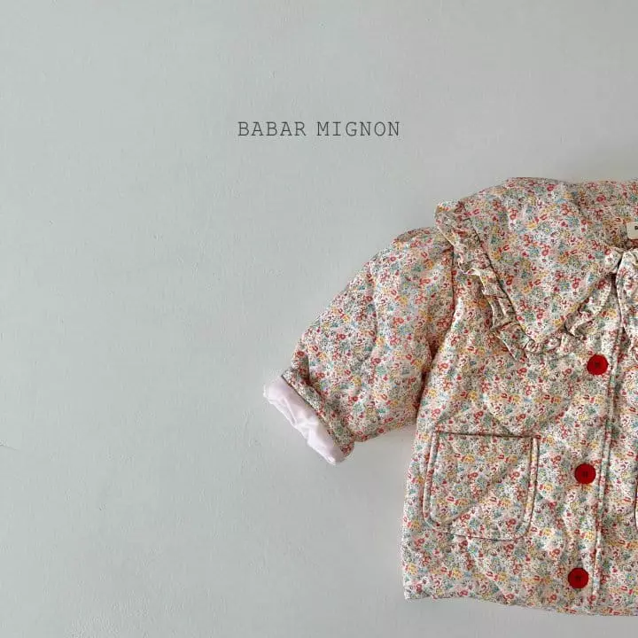 Babar Mignon - Korean Children Fashion - #designkidswear - Pot Quilting Jacket - 8