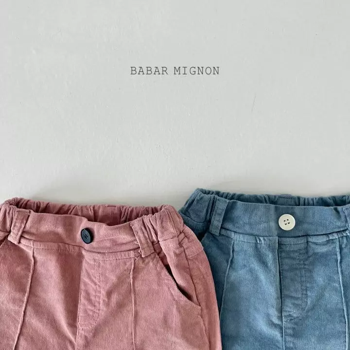 Babar Mignon - Korean Children Fashion - #designkidswear - Rib Bootscut Pants - 3