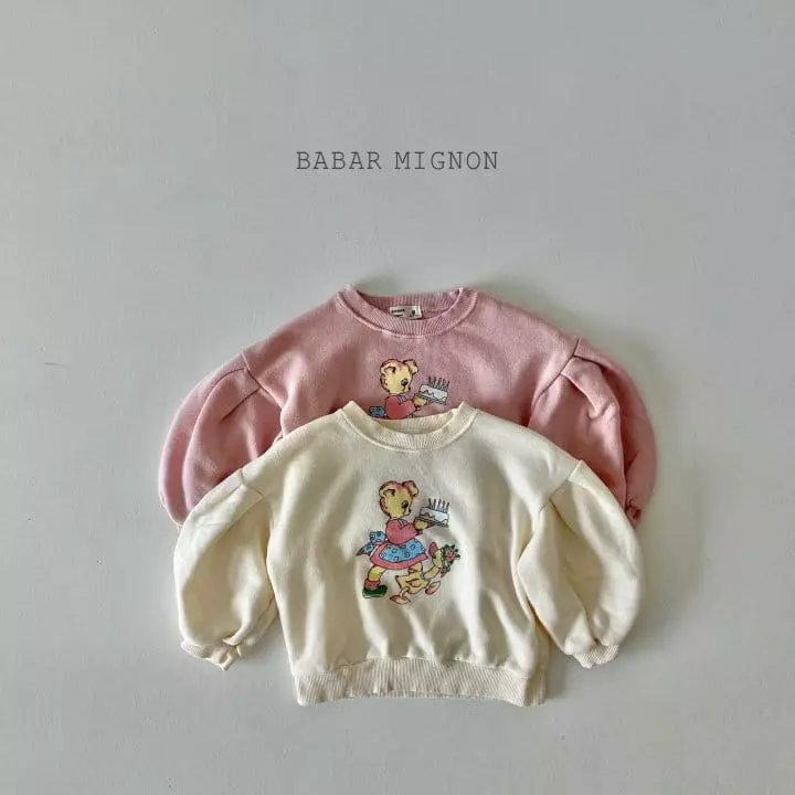 Babar Mignon - Korean Children Fashion - #discoveringself - Cake Sweatshirt - 5