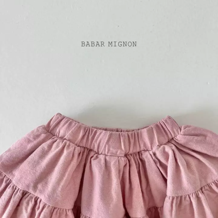 Babar Mignon - Korean Children Fashion - #discoveringself - Fleece Cancan Skirt - 9