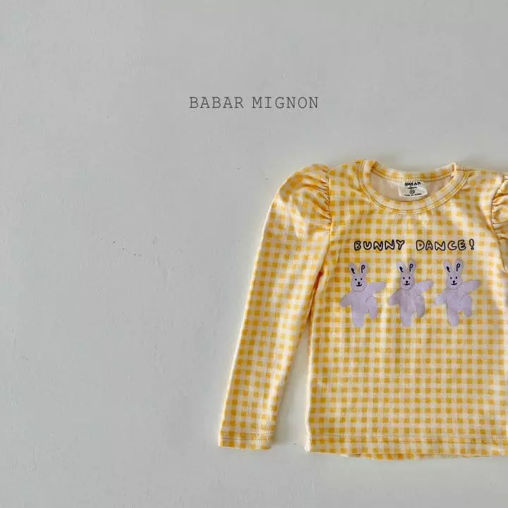 Babar Mignon - Korean Children Fashion - #discoveringself - Rabbit Puff Tee - 7