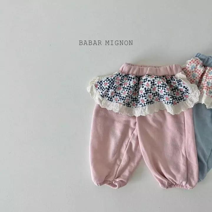 Babar Mignon - Korean Children Fashion - #fashionkids - Flower Pants - 2