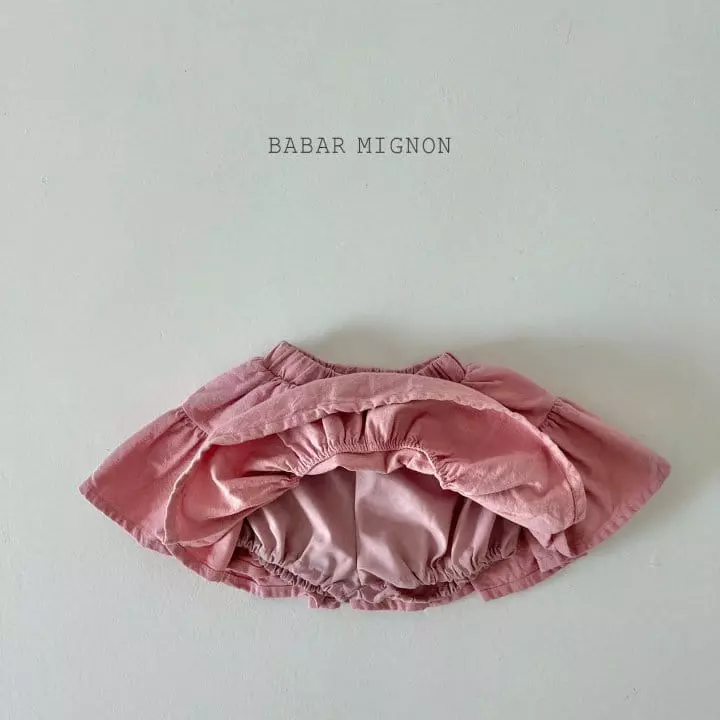 Babar Mignon - Korean Children Fashion - #fashionkids - Fleece Cancan Skirt - 10