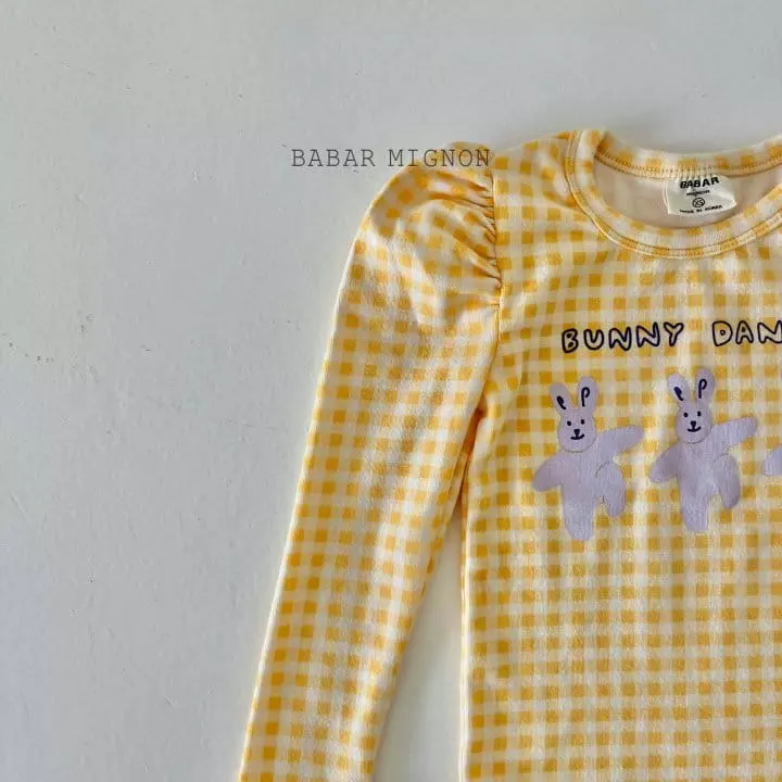 Babar Mignon - Korean Children Fashion - #kidsshorts - Rabbit Puff Tee - 9