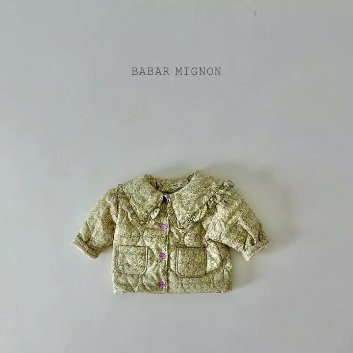 Babar Mignon - Korean Children Fashion - #kidsstore - Pot Quilting Jacket - 12