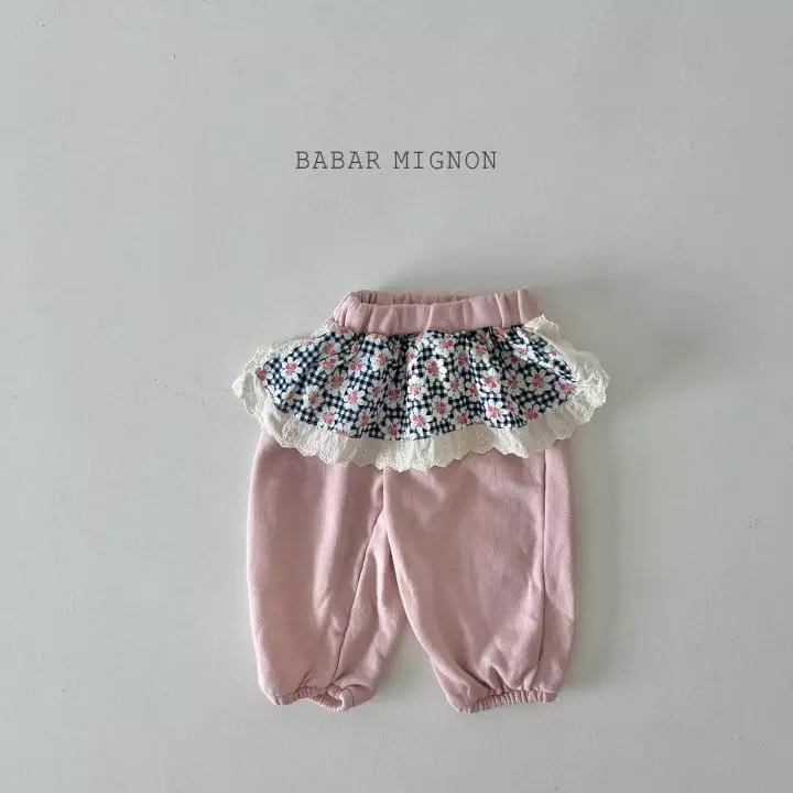 Babar Mignon - Korean Children Fashion - #kidzfashiontrend - Flower Pants - 5
