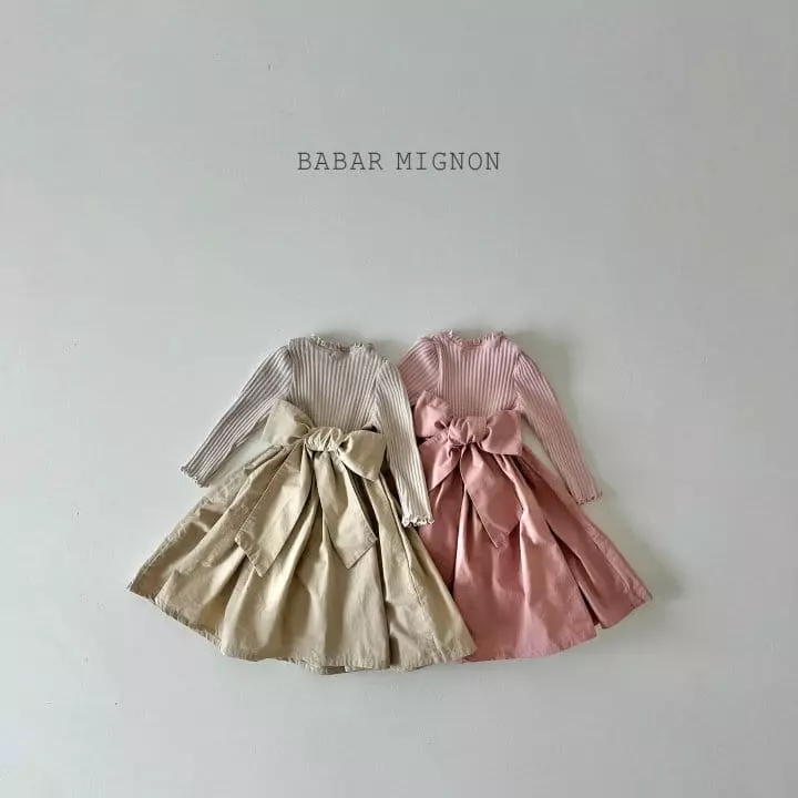 Babar Mignon - Korean Children Fashion - #kidsstore - Merci One-piece - 4