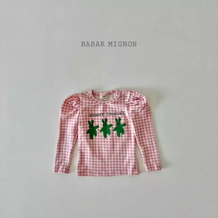 Babar Mignon - Korean Children Fashion - #kidzfashiontrend - Rabbit Puff Tee - 11