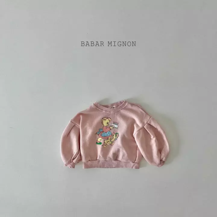 Babar Mignon - Korean Children Fashion - #littlefashionista - Cake Sweatshirt - 11