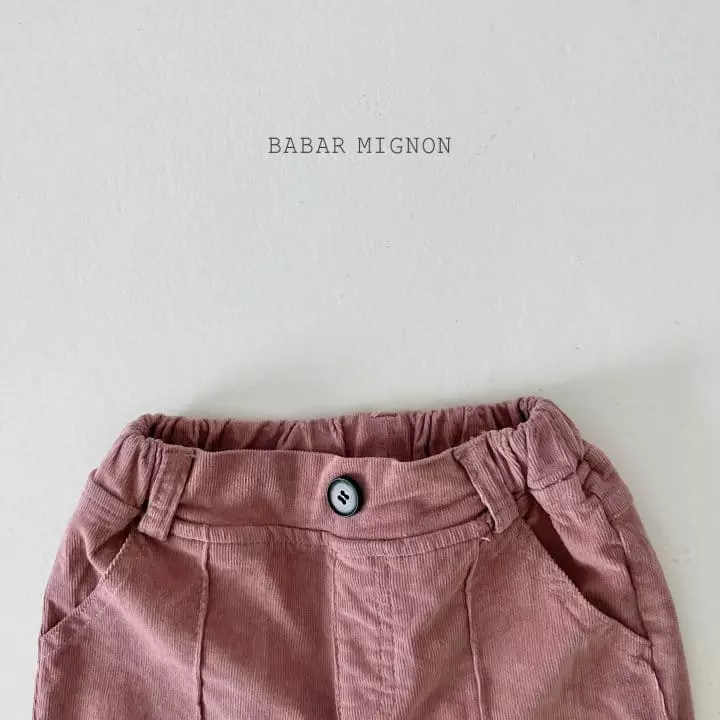 Babar Mignon - Korean Children Fashion - #littlefashionista - Rib Bootscut Pants - 10