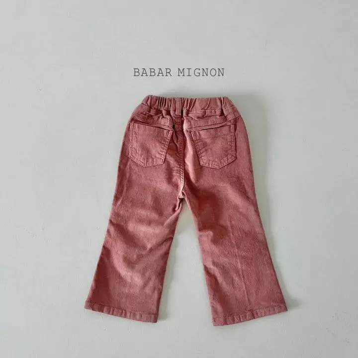 Babar Mignon - Korean Children Fashion - #magicofchildhood - Rib Bootscut Pants - 11