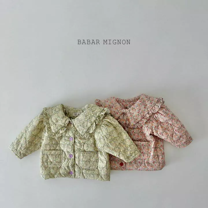 Babar Mignon - Korean Children Fashion - #minifashionista - Pot Quilting Jacket