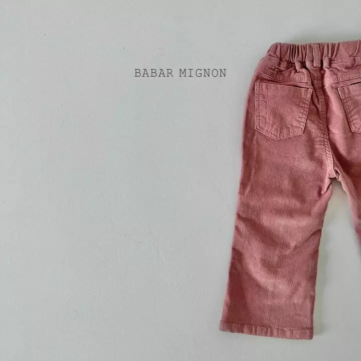 Babar Mignon - Korean Children Fashion - #minifashionista - Rib Bootscut Pants - 12