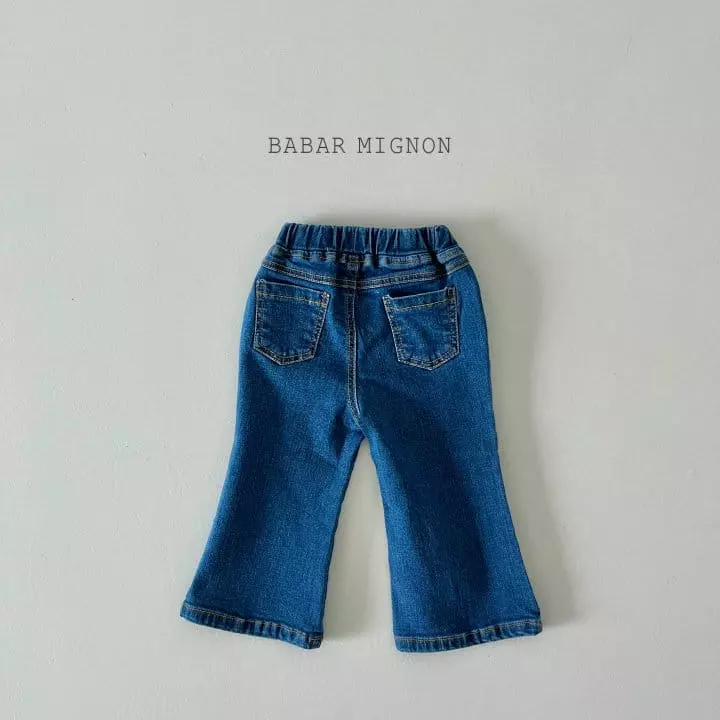 Babar Mignon - Korean Children Fashion - #minifashionista - Semi Wide Jeans - 5