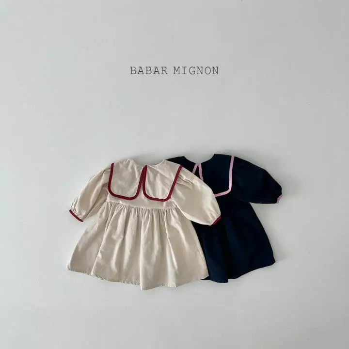 Babar Mignon - Korean Children Fashion - #magicofchildhood - Rabbit Embroidery One-piece - 4