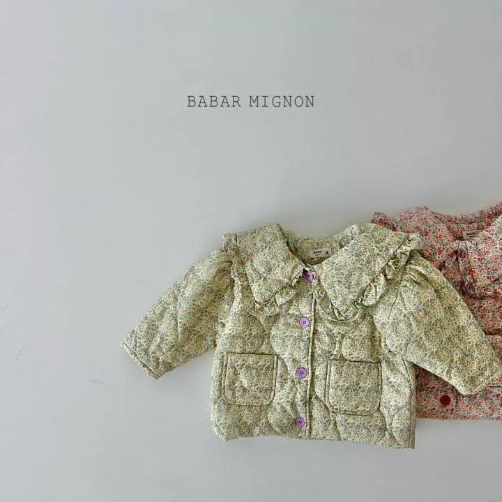 Babar Mignon - Korean Children Fashion - #prettylittlegirls - Pot Quilting Jacket - 2