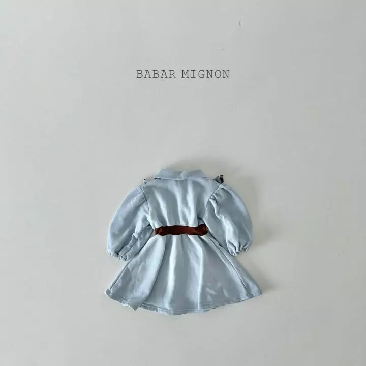 Babar Mignon - Korean Children Fashion - #prettylittlegirls - Frill Collar One-piece - 12