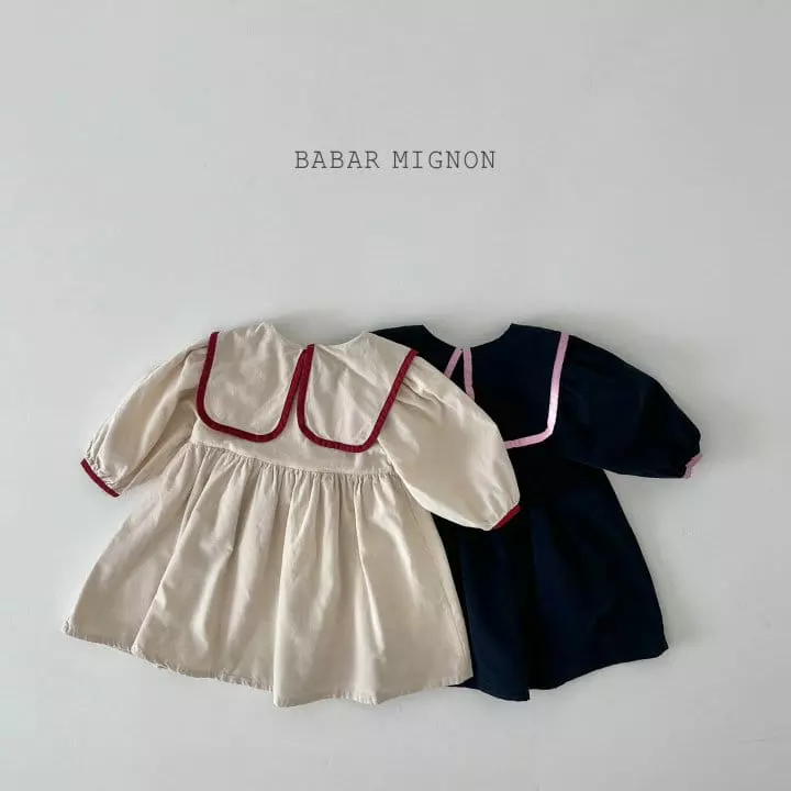 Babar Mignon - Korean Children Fashion - #prettylittlegirls - Rabbit Embroidery One-piece - 5