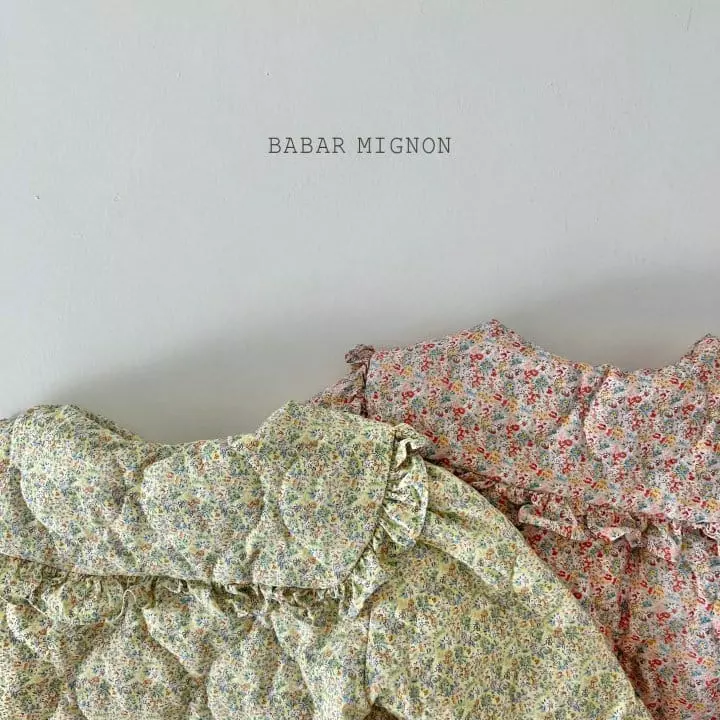 Babar Mignon - Korean Children Fashion - #stylishchildhood - Pot Quilting Jacket - 5