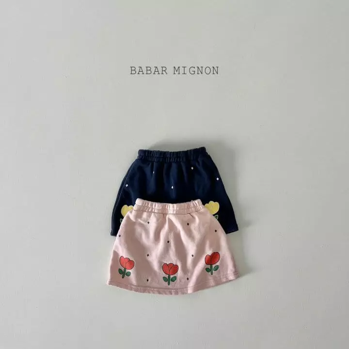 Babar Mignon - Korean Children Fashion - #prettylittlegirls - Tulip Skrit - 4