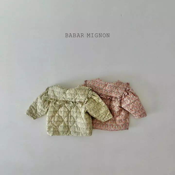 Babar Mignon - Korean Children Fashion - #todddlerfashion - Pot Quilting Jacket - 4