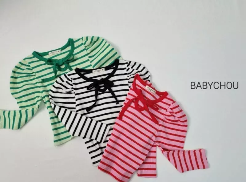Babychou - Korean Children Fashion - #childofig - Whole Slit Tee