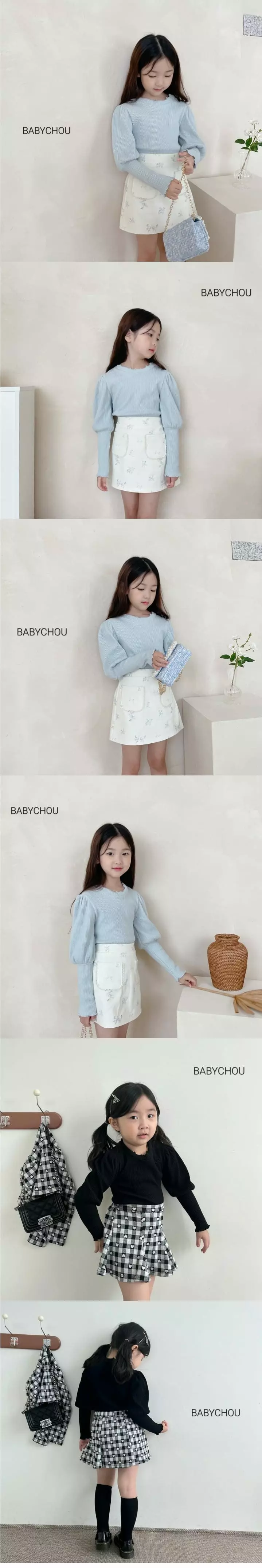 Babychou - Korean Children Fashion - #fashionkids - Jenny Tee - 3