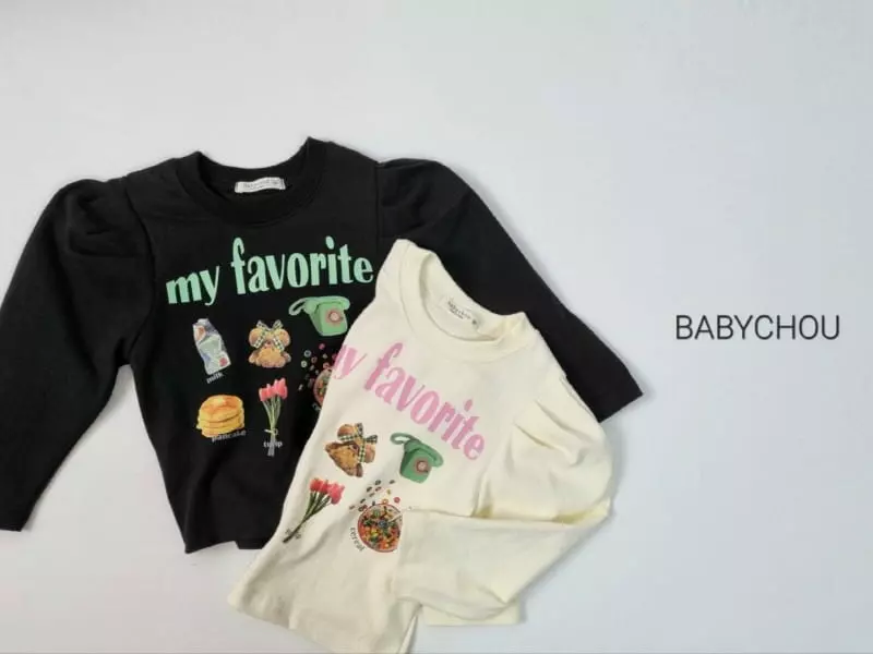 Babychou - Korean Children Fashion - #kidsshorts - Favorit Tee