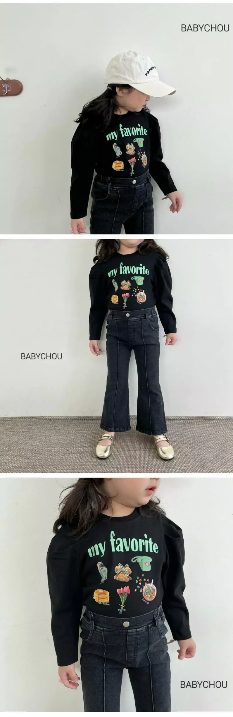 Babychou - Korean Children Fashion - #kidzfashiontrend - Favorit Tee - 3
