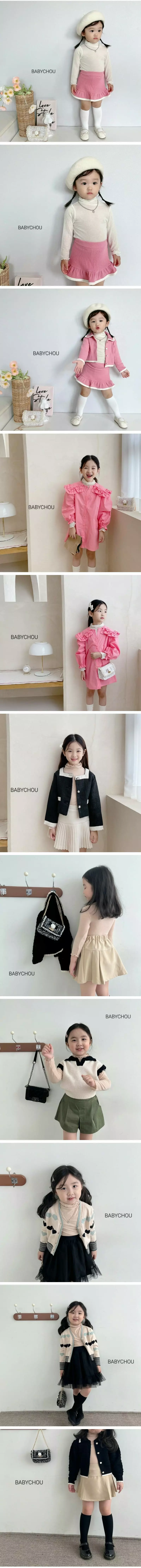 Babychou - Korean Children Fashion - #littlefashionista - Slim Turtleneck Tee - 2