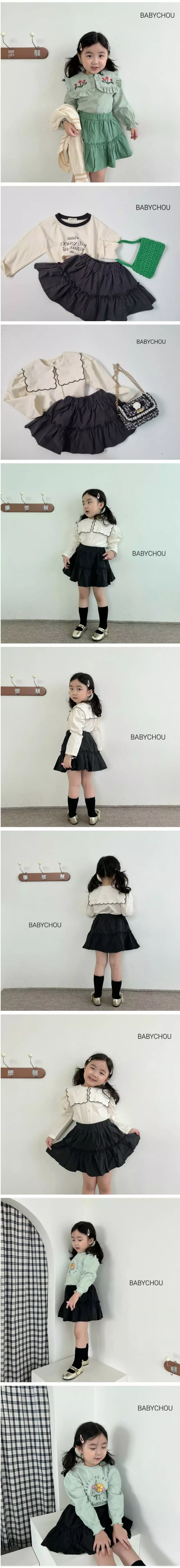 Babychou - Korean Children Fashion - #littlefashionista - Free Skirt - 3