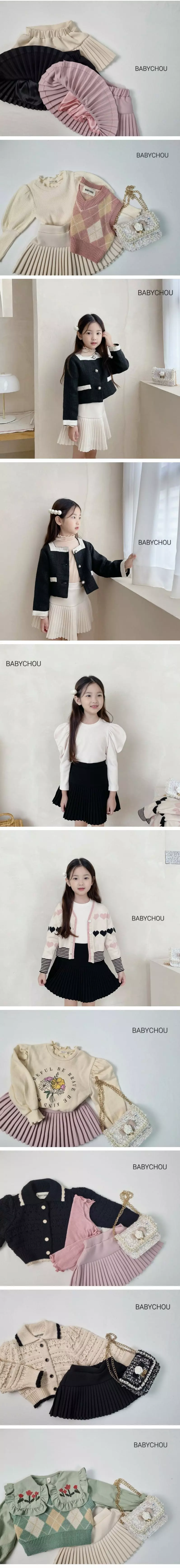 Babychou - Korean Children Fashion - #stylishchildhood - Elly Skirt - 2