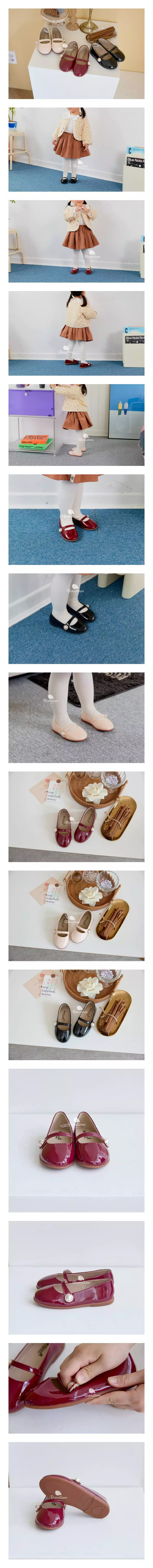 Babyzzam - Korean Children Fashion - #magicofchildhood - Pearl Flat