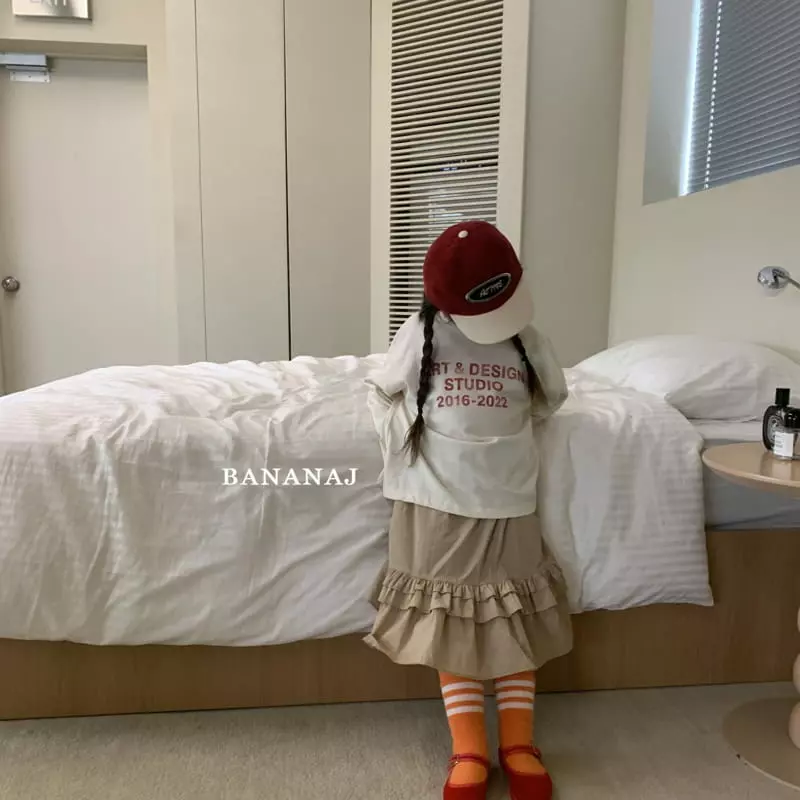 Banana J - Korean Children Fashion - #designkidswear - Art Sticky Tee - 2