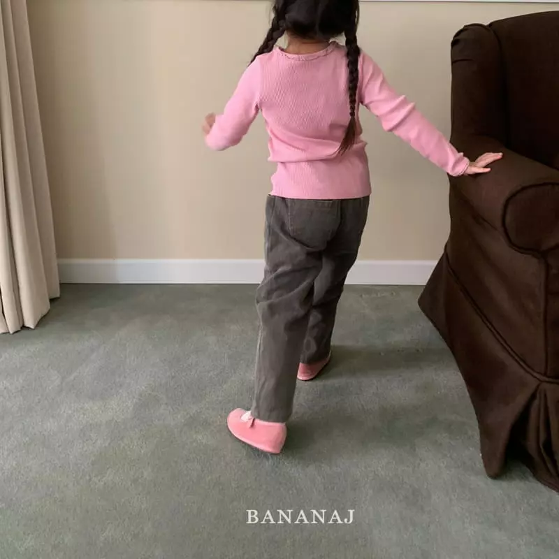 Banana J - Korean Children Fashion - #fashionkids - Petit Lace Tee - 8