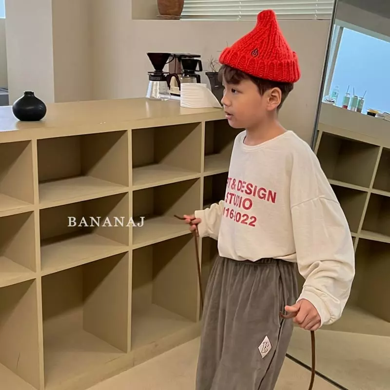 Banana J - Korean Children Fashion - #kidsshorts - Art Sticky Tee - 5