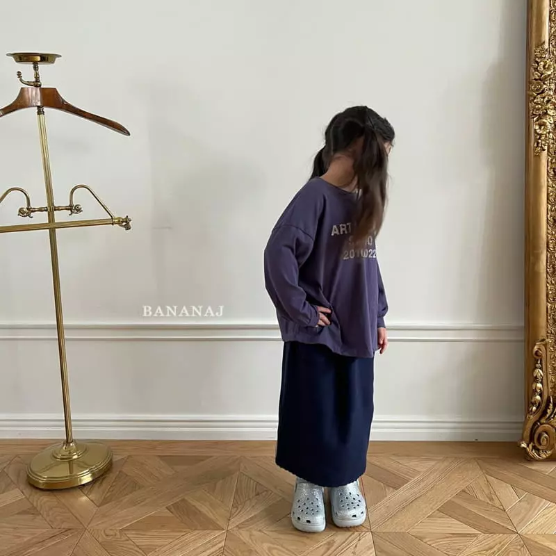 Banana J - Korean Children Fashion - #kidzfashiontrend - Art Sticky Tee - 7