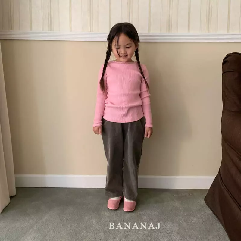 Banana J - Korean Children Fashion - #kidzfashiontrend - Petit Lace Tee - 11