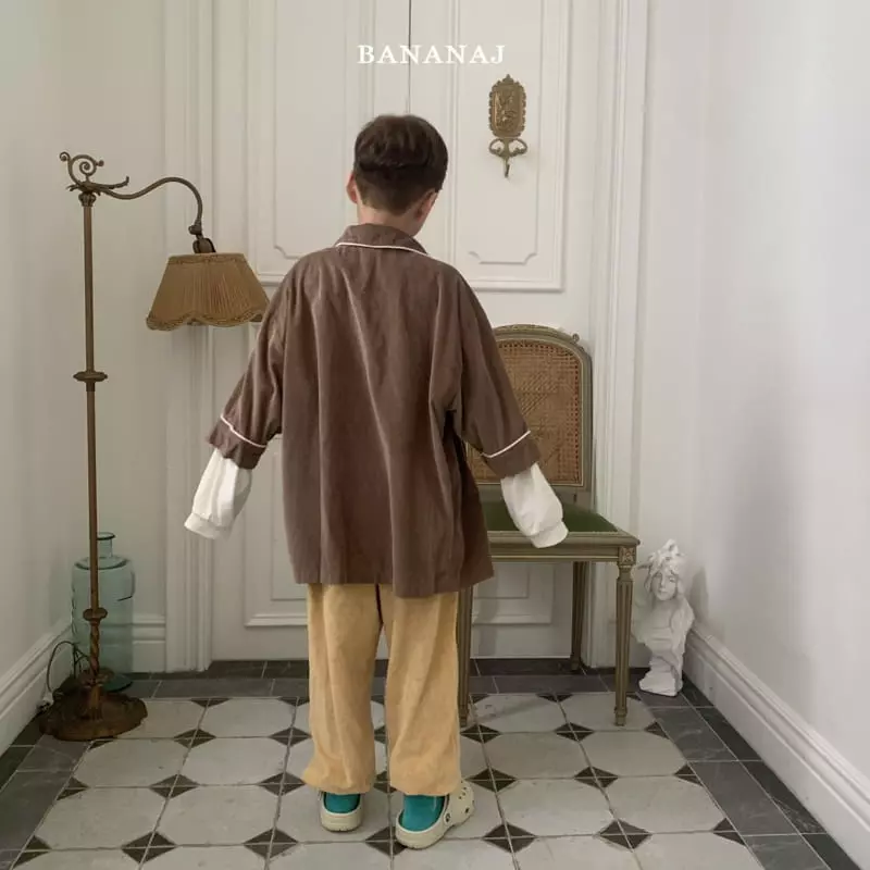 Banana J - Korean Children Fashion - #littlefashionista - Trench Shirt - 6