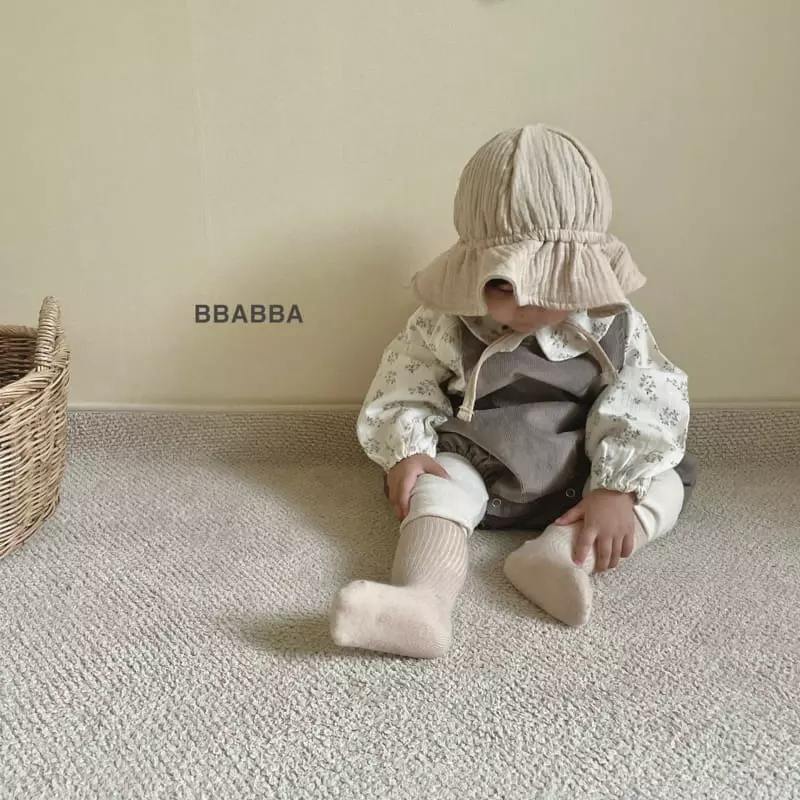 Bbabba - Korean Baby Fashion - #babyboutiqueclothing - Coi Rib Baby Bodysuit - 10