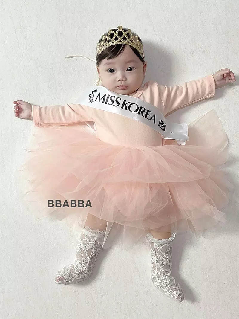 Bbabba - Korean Baby Fashion - #babyboutiqueclothing - Miss Korea 4 Set - 2