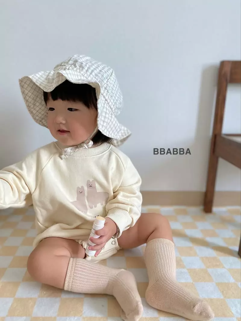 Bbabba - Korean Baby Fashion - #babyfever - Lama Baby Bodysuit - 2