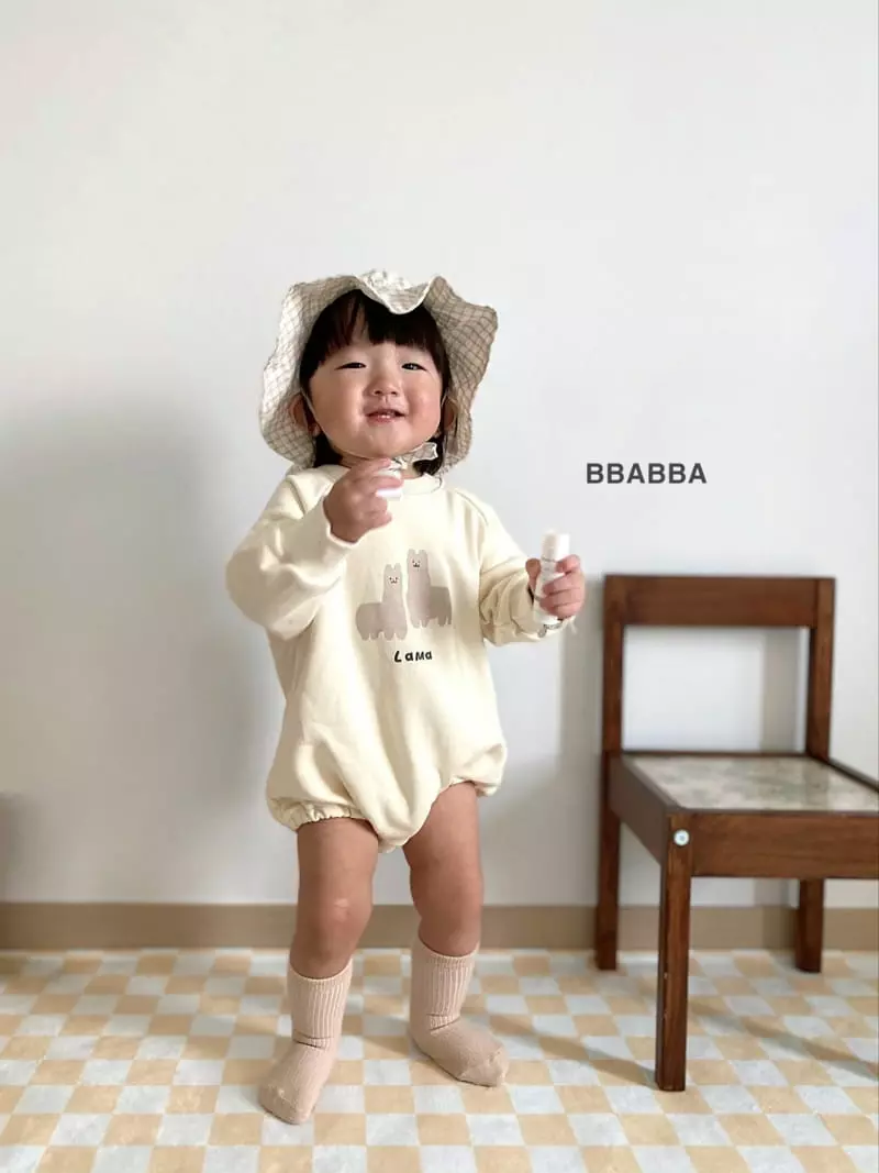 Bbabba - Korean Baby Fashion - #babyoninstagram - Lama Baby Bodysuit - 5