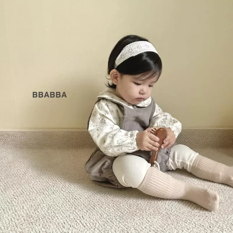Bbabba - Korean Baby Fashion - #babywear - Coi Rib Baby Bodysuit - 5