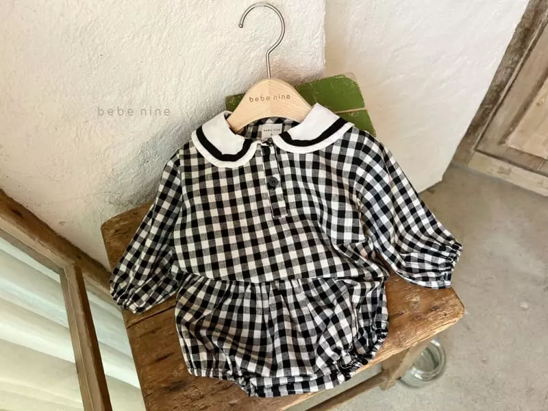 Bebe Nine - Korean Baby Fashion - #babyboutique - Cacao Bloomer Top Bottom Set - 2